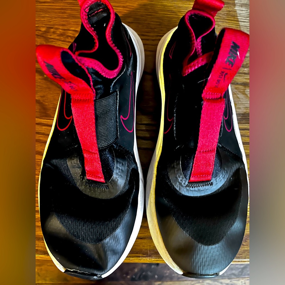 Nike Kids Black and Red Shoes